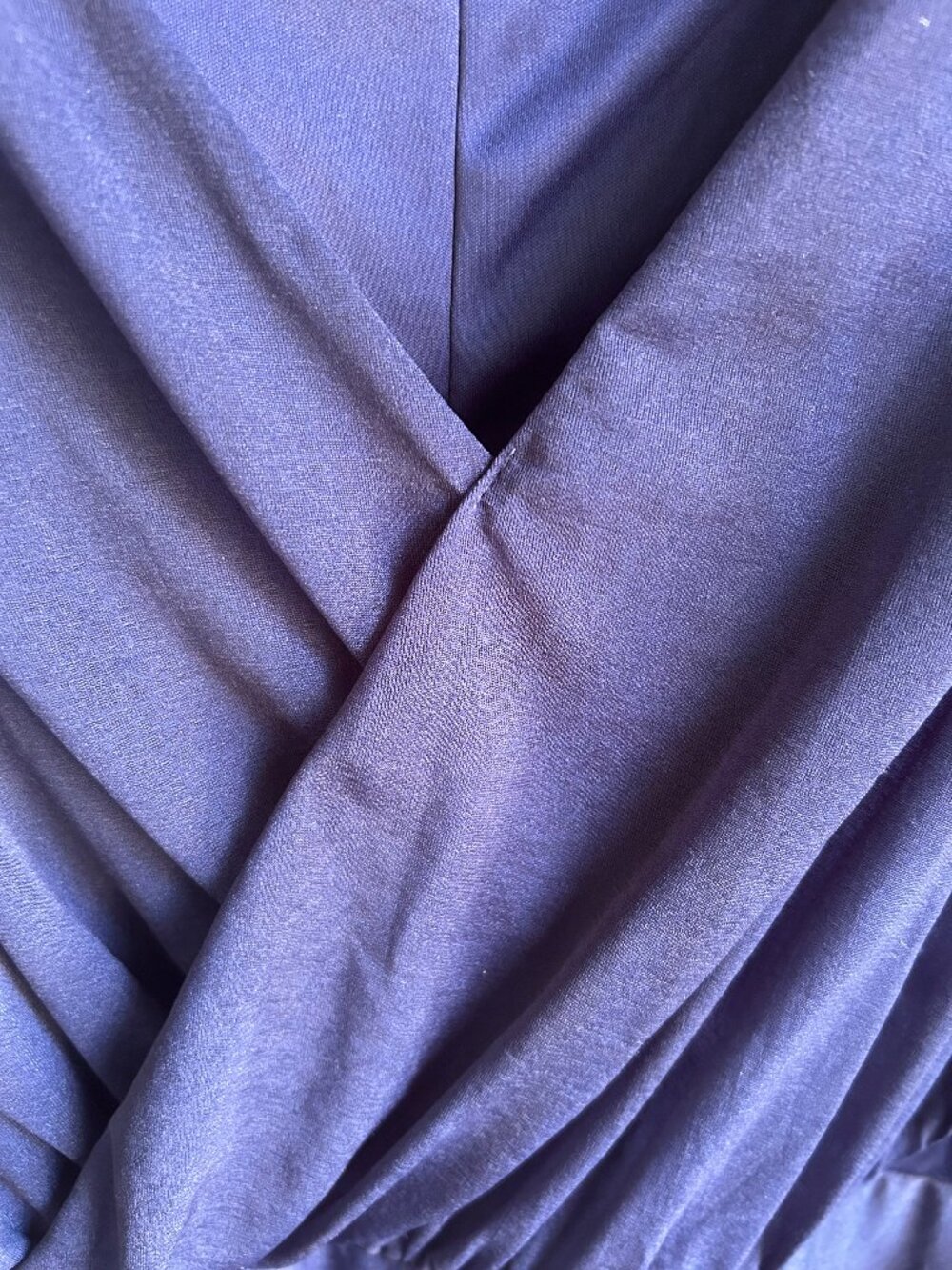 NWT Simply Vera by Vera Wang Long High-Low Tank Dress Navy & Purple Tie Dye Sz S - Picture 5 of 10